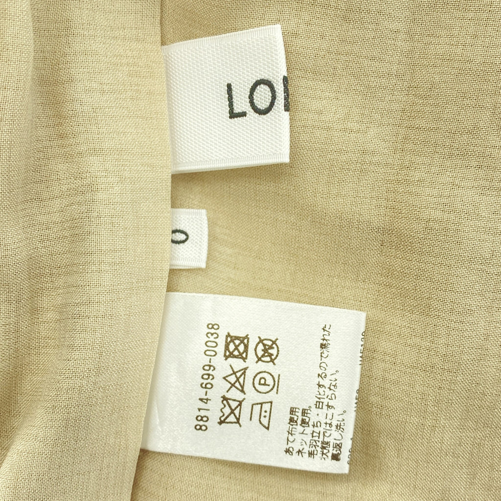 LOEFF / 로에프 | LF C/LI MRNG SKPN / 허리 고무 볼륨 와이드 팬츠 / 총 안감 | 0 | 여성