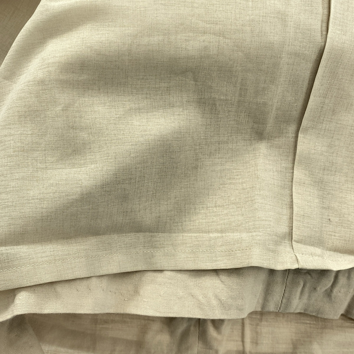 LOEFF / 로에프 | LF C/LI MRNG SKPN / 허리 고무 볼륨 와이드 팬츠 / 총 안감 | 0 | 여성