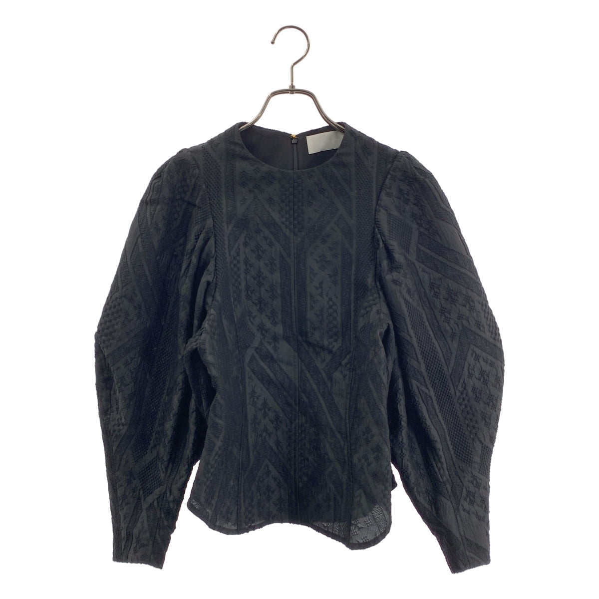 Mame Kurogouchi / マメクロゴウチ | 2022SS | Traditinal Patrern Jacquard Top トラディショナル パターン ジャガード ブラウス | 2 | レディース