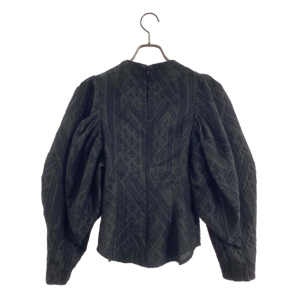 Mame Kurogouchi / マメクロゴウチ | 2022SS | Traditinal Patrern Jacquard Top トラディショナル パターン ジャガード ブラウス | 2 | レディース