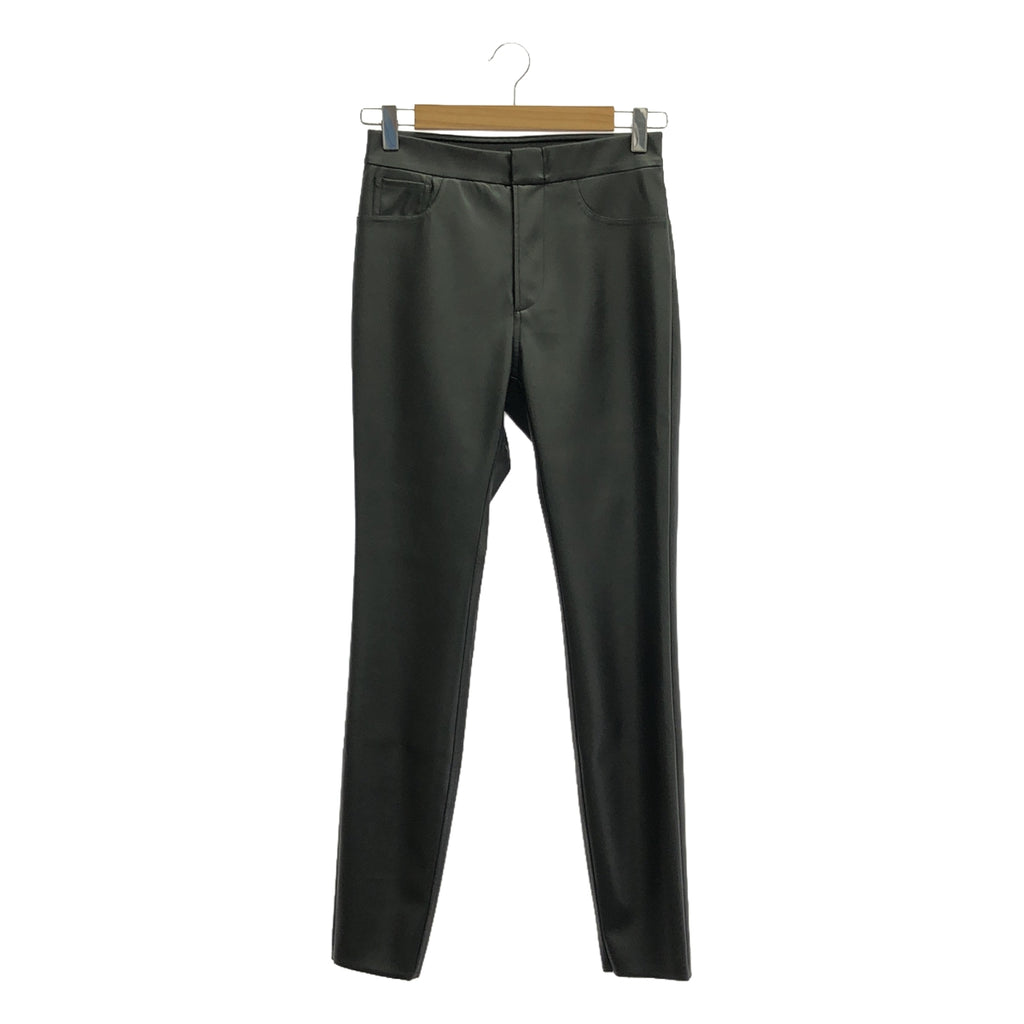 【新品】  upper hights / アッパーハイツ | Romee エコレザースキニーパンツ | 1 | ブラック | レディース