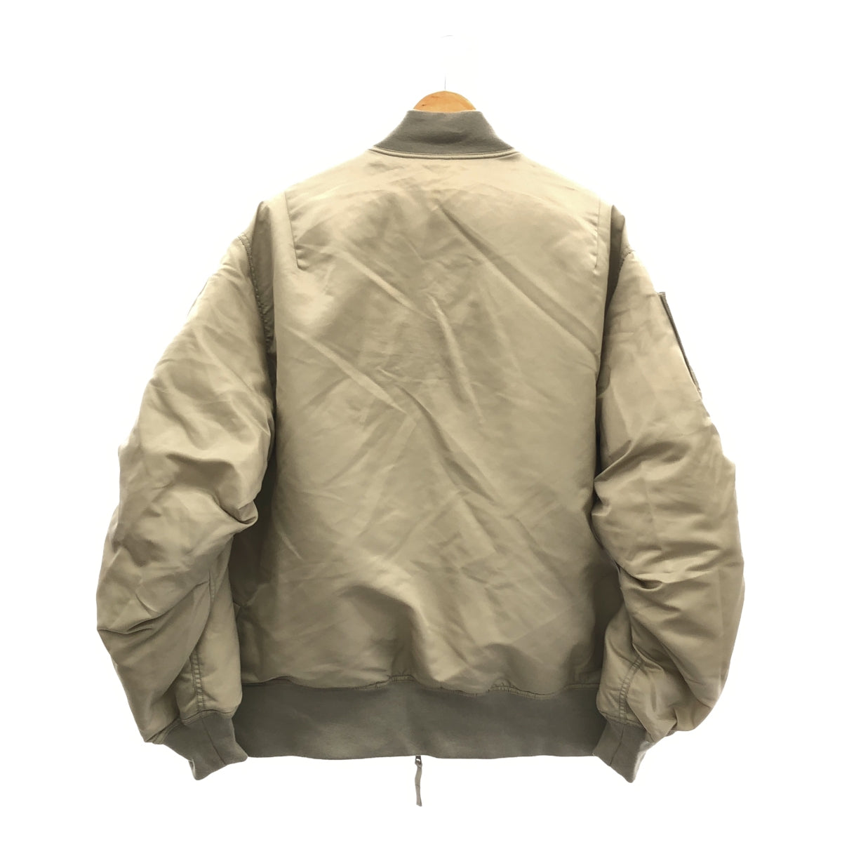 DAIWA PIER39 | 2022AW | TECH REVERSIBLE MA-1 Bomber Jacket | L | Ecru