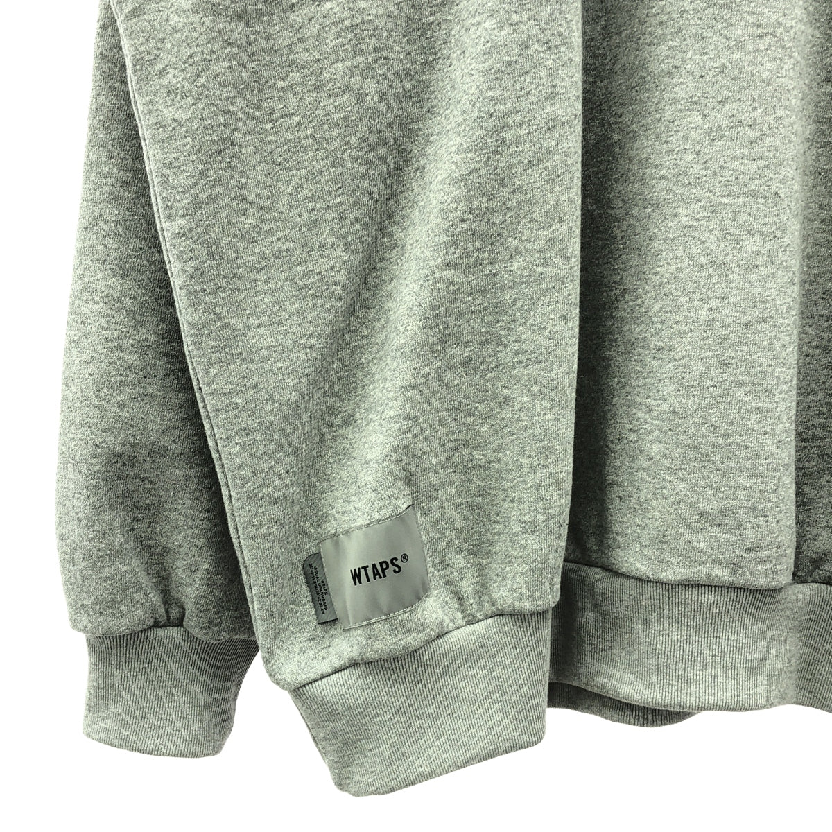 WTAPS / ダブルタップス | 2023AW | INGREDIENTS SWEATER ロゴ プリント スウェット | 4 | グレー | メンズ