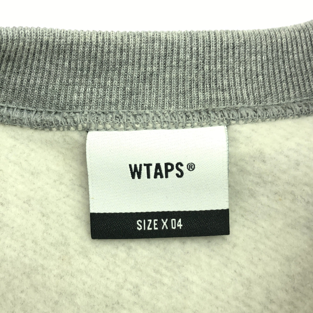WTAPS / ダブルタップス | 2023AW | INGREDIENTS SWEATER ロゴ プリント スウェット | 4 | グレー | メンズ