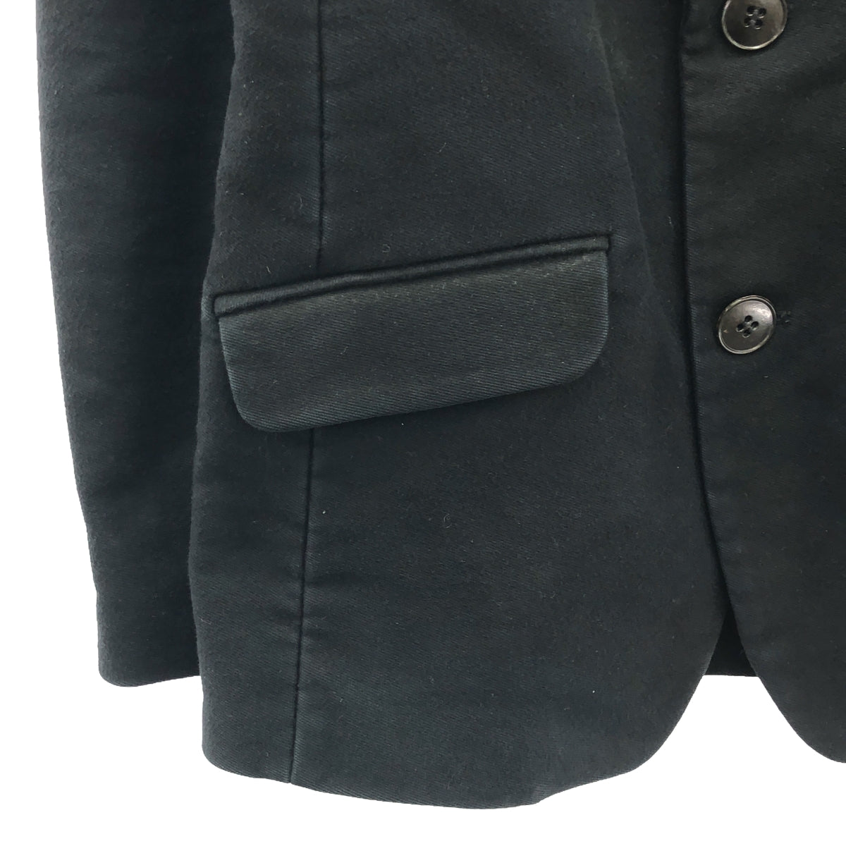 FRANK LEDER / フランクリーダー | DEUTSCHELEDER JACKET コットン ジャーマンレザー ジャケット | S | ブラック | メンズ