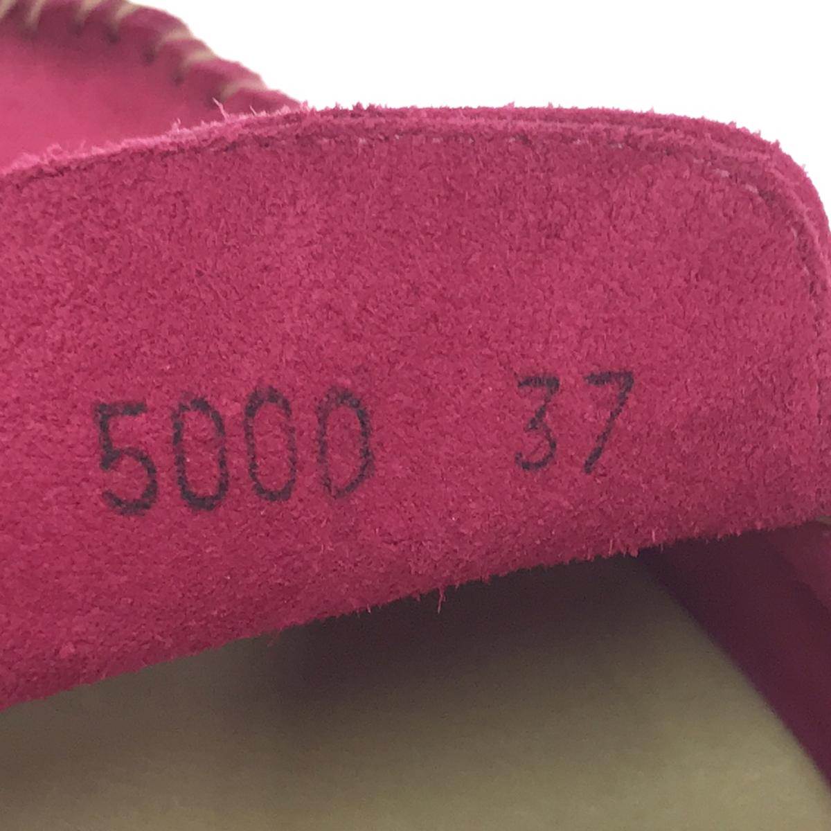 [Good Condition] DI MELLA / Di Mella | SUEDE SLIP-ON Suede Leather Slip-On Shoes | 37 | Pink | Women's