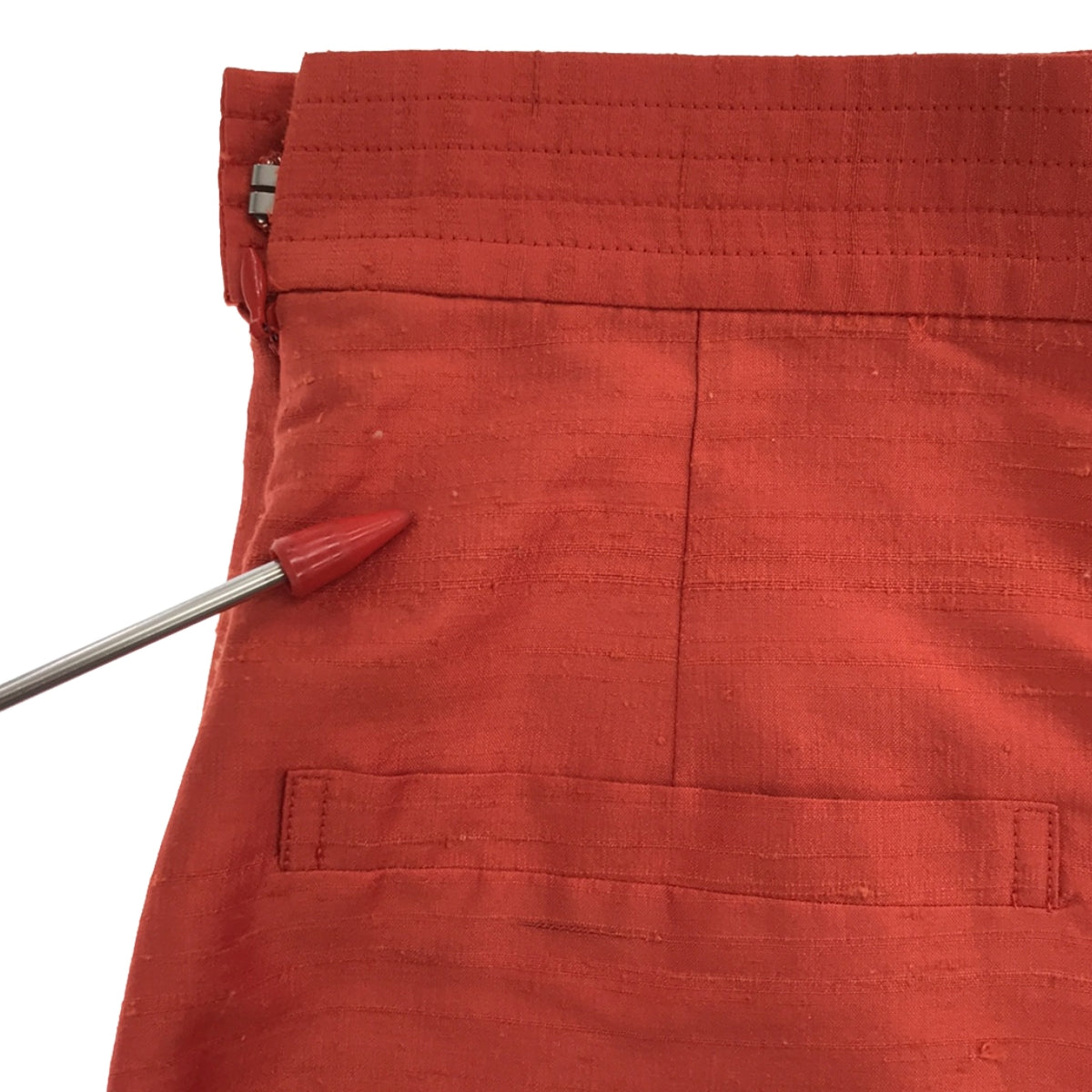 Ron Herman / ロンハーマン | シルク ロングスカート | XA | オレンジ | レディース