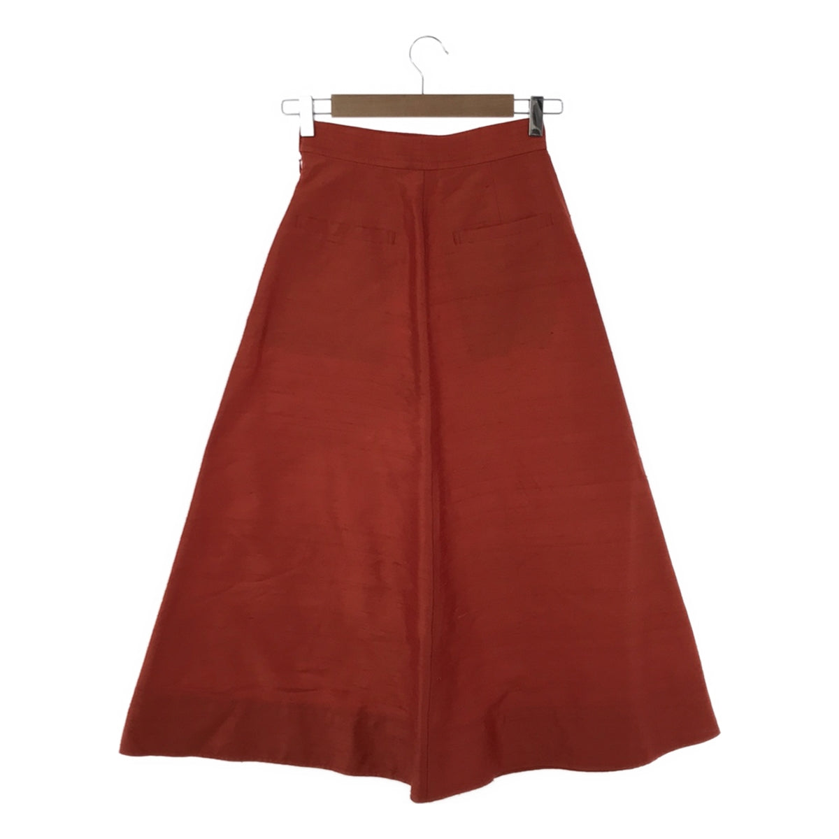 Ron Herman / 론허먼 | 실크 롱 스커트 | XA | 오렌지 | 여성