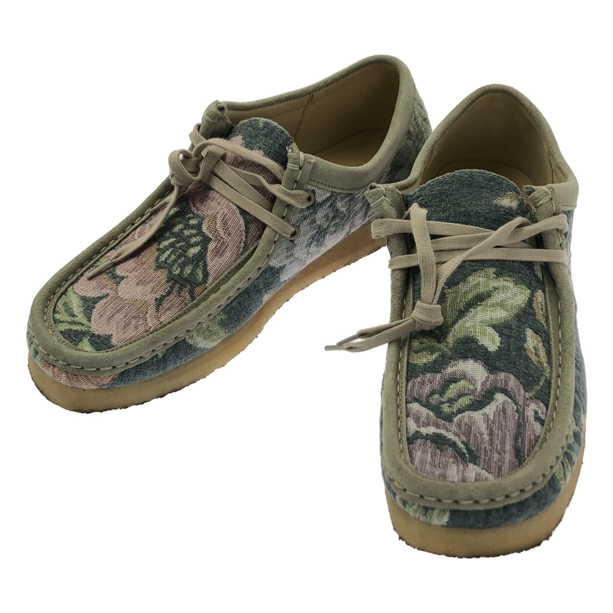 clarks / クラークス | Wallabee Boot / 総柄 ジャガード ワラビー