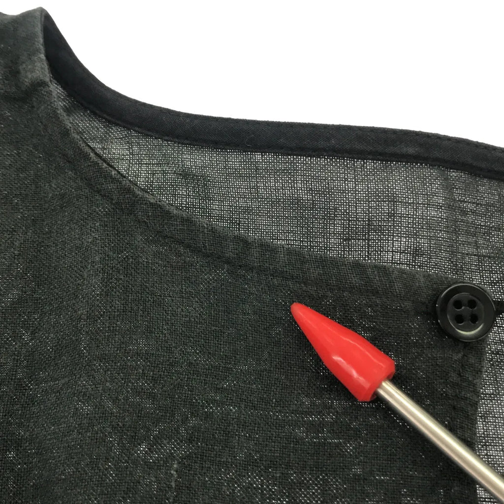 Le Vestiaire de Jeanne / ル ヴェスティエール ド ジャンヌ | リネン ボーダー切替 ワンピース |