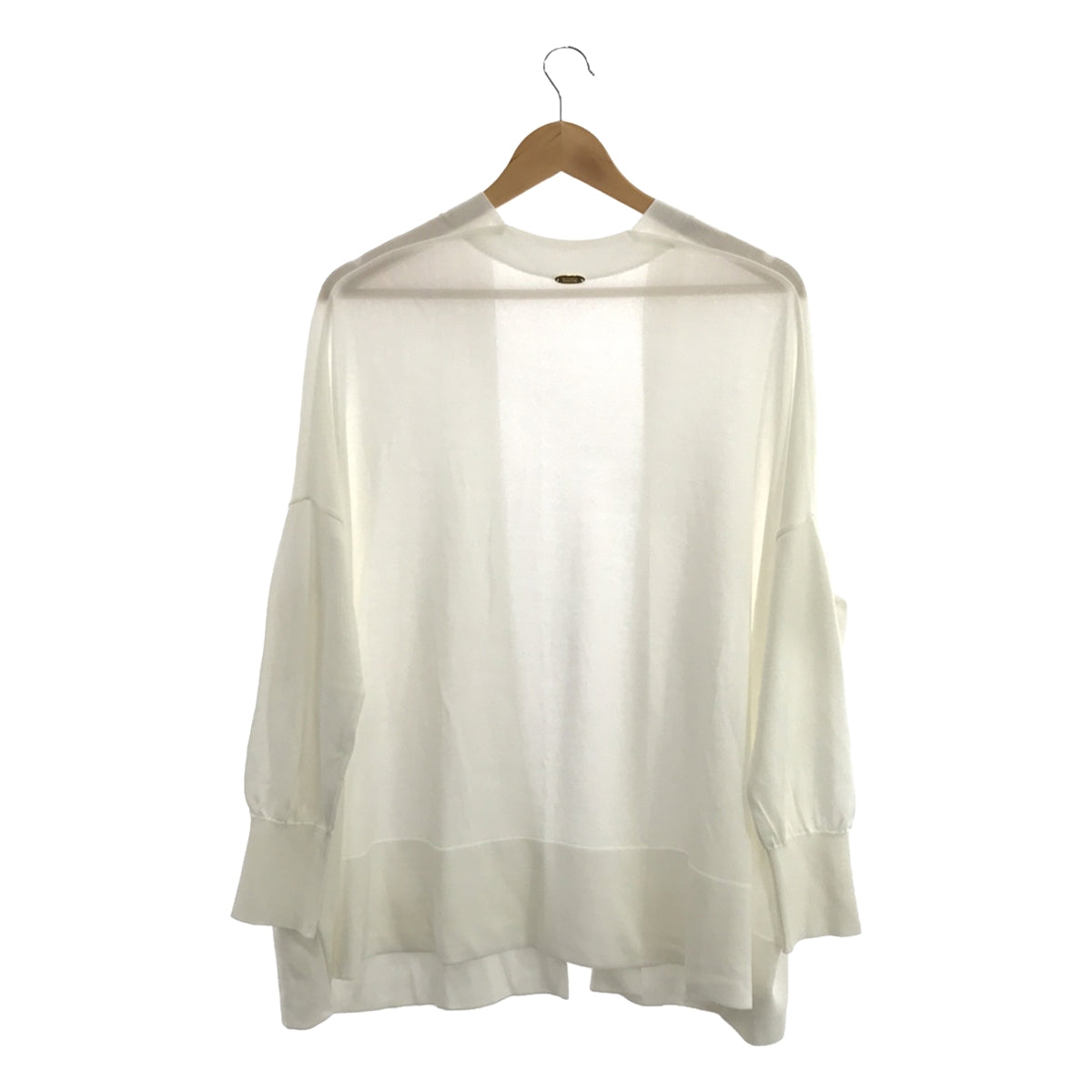 [Good Condition] MUSE de Deuxieme Classe | 2024SS | shake code short cardigan | F | White | Women's