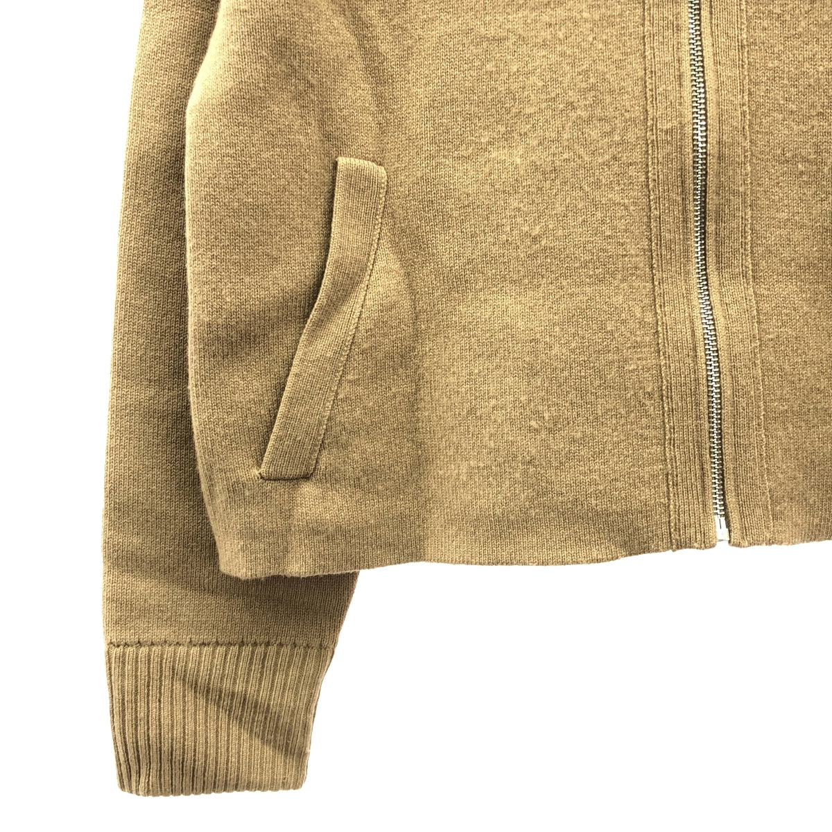 theory / セオリー | LANA CASH VARSITY HOODIE ニット パーカ | S | ベージュ | レディース theory / セオリー | LANA CASH VARSITY HOODIE ニット パーカ