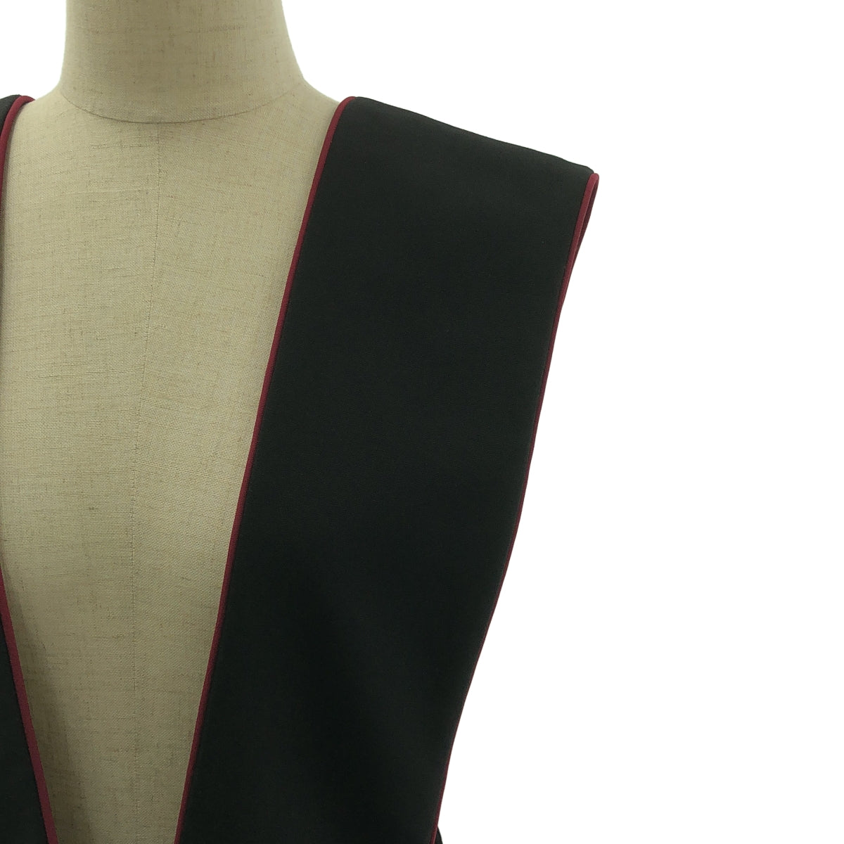 robe de chambre COMME des GARCONS / 로브드 샹블 콤 데 갤슨 | 2002SS | 울 파이핑 점퍼 스커트 | M |