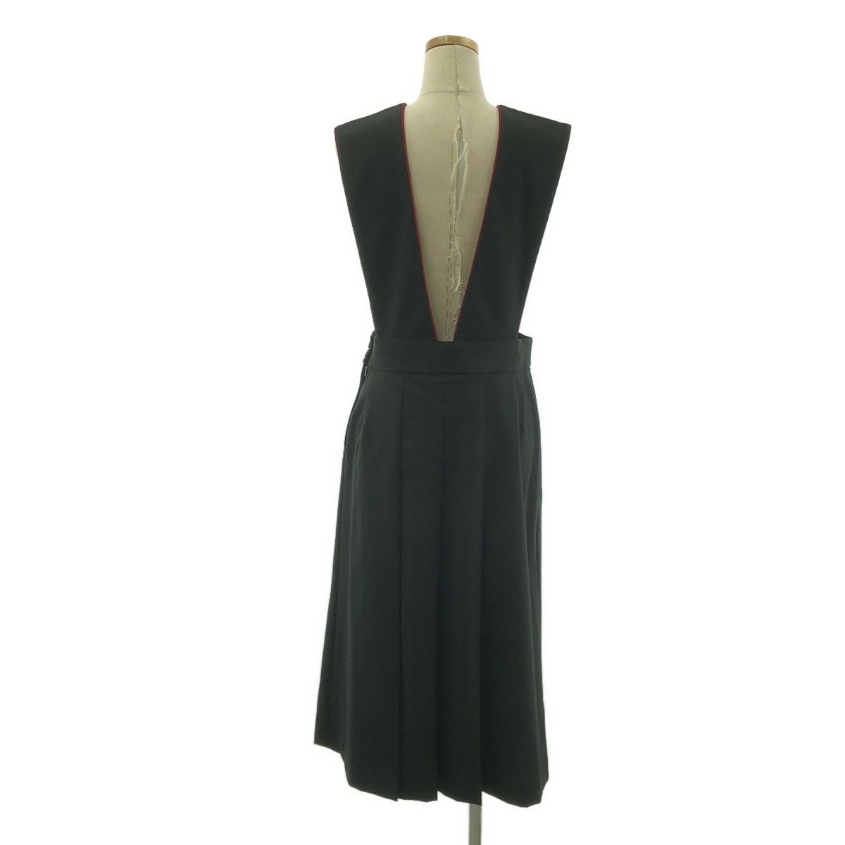 robe de chambre COMME des GARCONS / 로브드 샹블 콤 데 갤슨 | 2002SS | 울 파이핑 점퍼 스커트 | M |