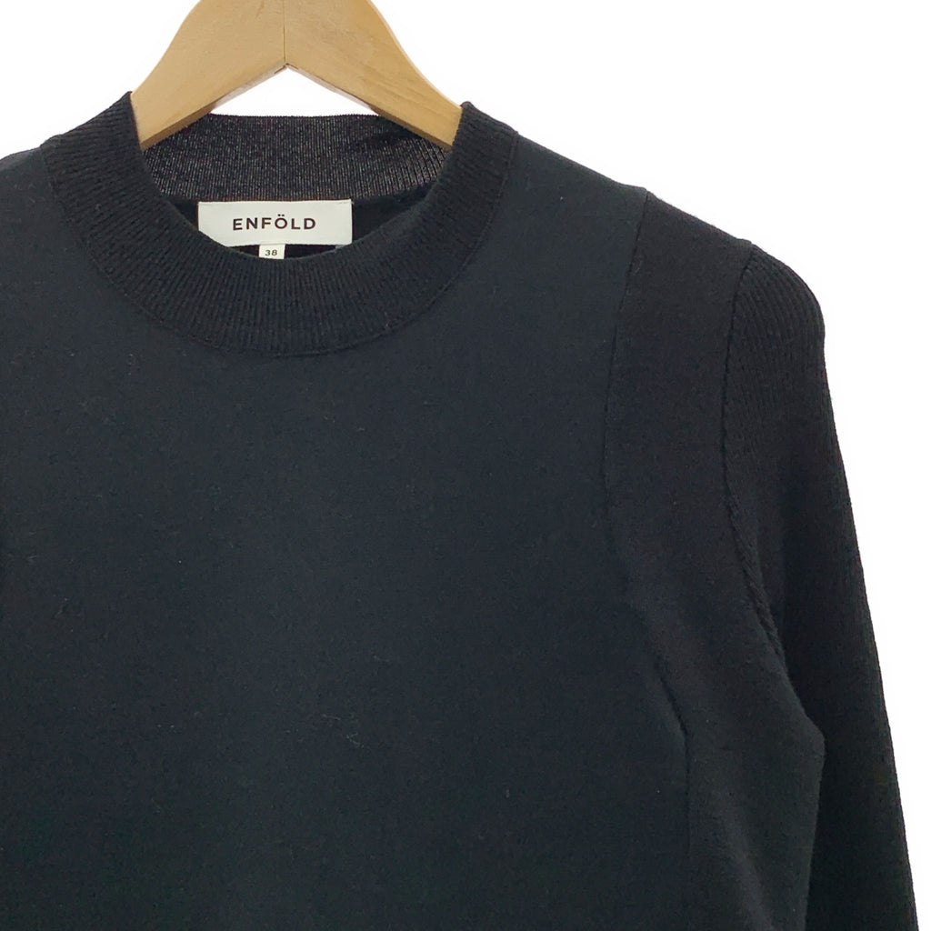 ENFOLD | 簡約多層圓領連身裙 | 尺寸 38 | 女款