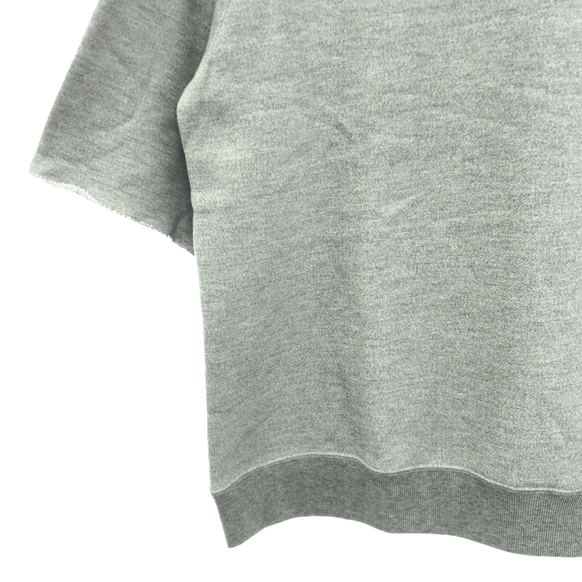 [Good Condition] ES:S | 2024SS | CUT-OFF SLEEVE SWEAT SHIRT | M | Gray | Women's