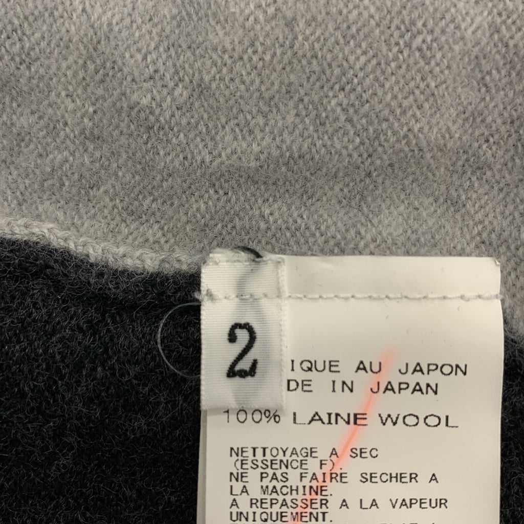 plyy by RAGNE KIKAS / プライバイラグネキカス | ウール パッチ クルーネック ニット セーター | 2 | レディース