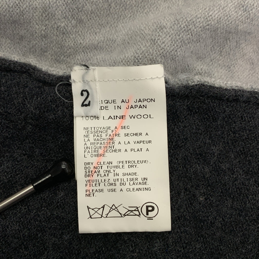 plyy by RAGNE KIKAS / プライバイラグネキカス | ウール パッチ クルーネック ニット セーター | 2 | レディース