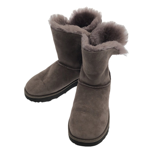 UGG | W CLASSIC CUFF SHORT short boots | 22 | Gray | Women's