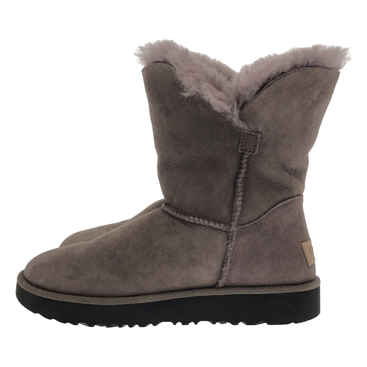 UGG | W CLASSIC CUFF SHORT short boots | 22 | Gray | Women's