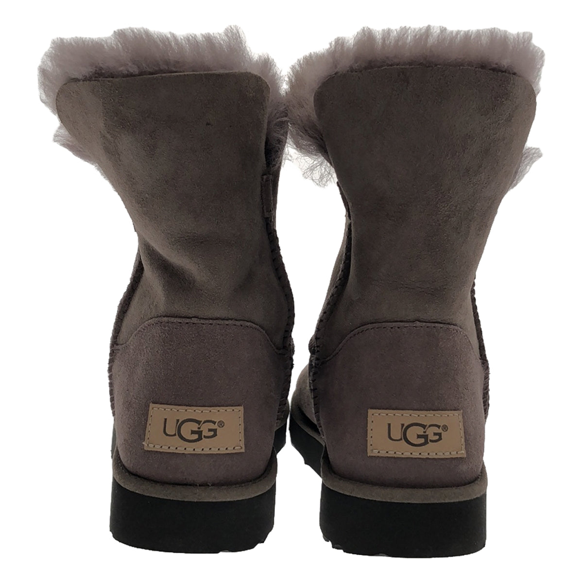 UGG | W CLASSIC CUFF SHORT short boots | 22 | Gray | Women's