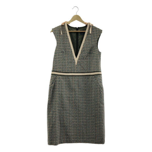 mina perhonen | 2007AW | nomade / 刺繡緞帶洋裝 / 全襯裡 | 38 | 女款