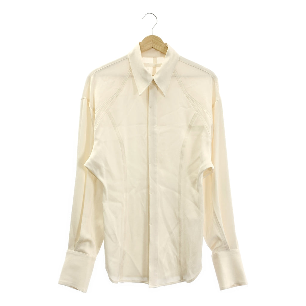KANAKO SAKAI / 카나코 사카이 | SATIN SHIRT 새틴 오버사이즈 셔츠 | 34 |