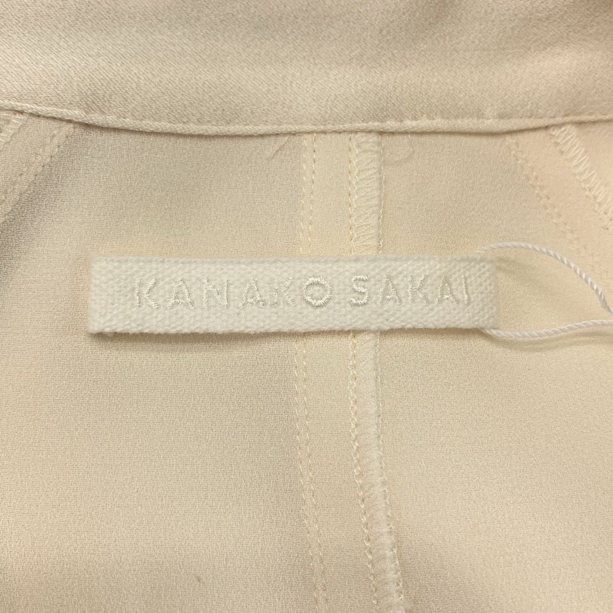 KANAKO SAKAI / 카나코 사카이 | SATIN SHIRT 새틴 오버사이즈 셔츠 | 34 |