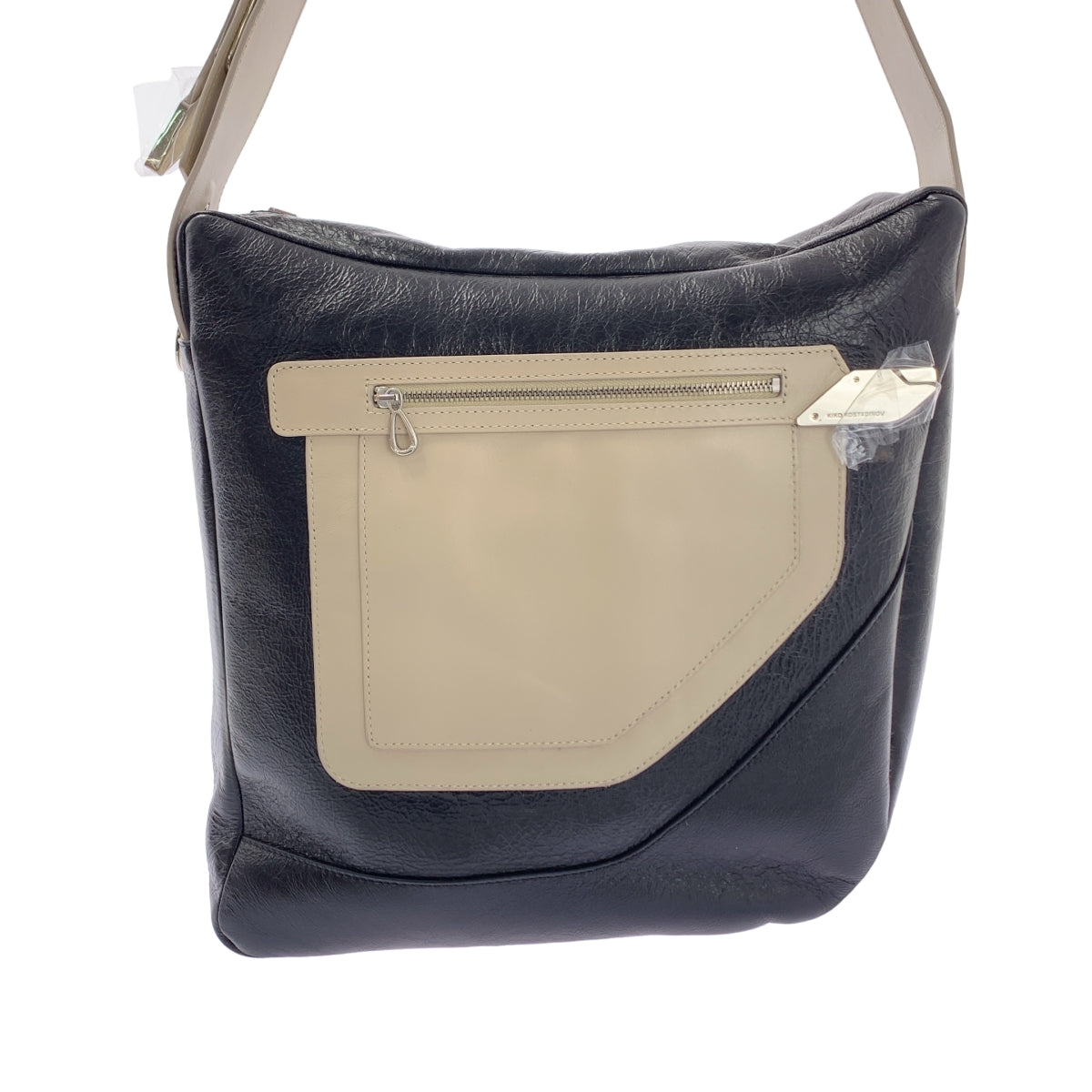 Kiko Kostadinov / 키코코스타디노프 | 2025SS | DEULTUM LEATHER BAG 패널 전환 가죽 숄더백 | OS | 남성
