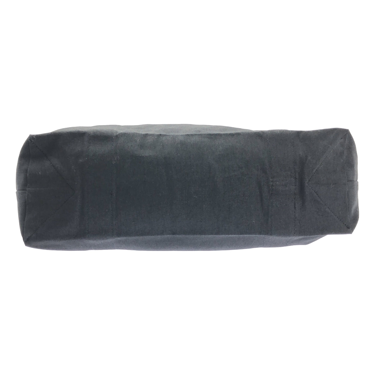 【미품】 YOHJI YAMAMOTO / 요우지야마모토 | 로고 프린트 캔버스 토트 백 | 블랙 |