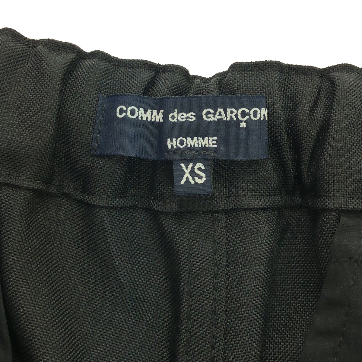 COMME des GARCONS HOMME | 2023AW | Ester mat cloth pants | XS | Men's