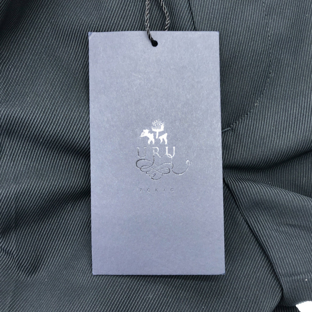 【新品】  URU / ウル | POLYESTER KERSEY EASY PANTS ポリエステルカルゼ イージーパンツ | 2 | ネイビー | メンズ