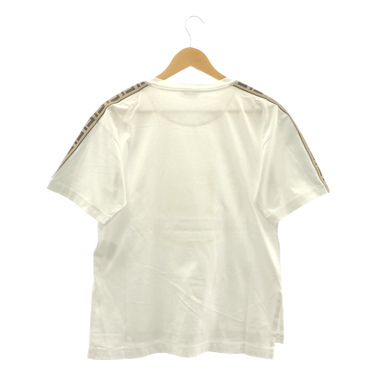 FENDI / フェンディ | コットン ズッカ ビックロゴ カットソー | 38 |