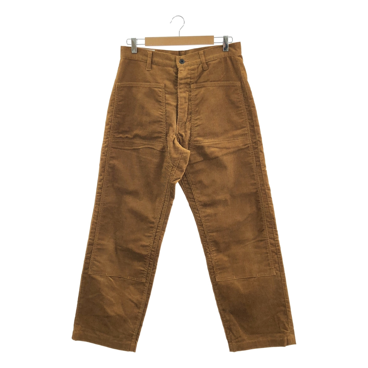 NAOSHIYA CUSTOM FACTORY / ナオシヤカスタムファクトリー | 直し屋ベルベルジン CORDED DOUBLE KNEE PANTS コーデュロイ ダブルニー パンツ | L | メンズ