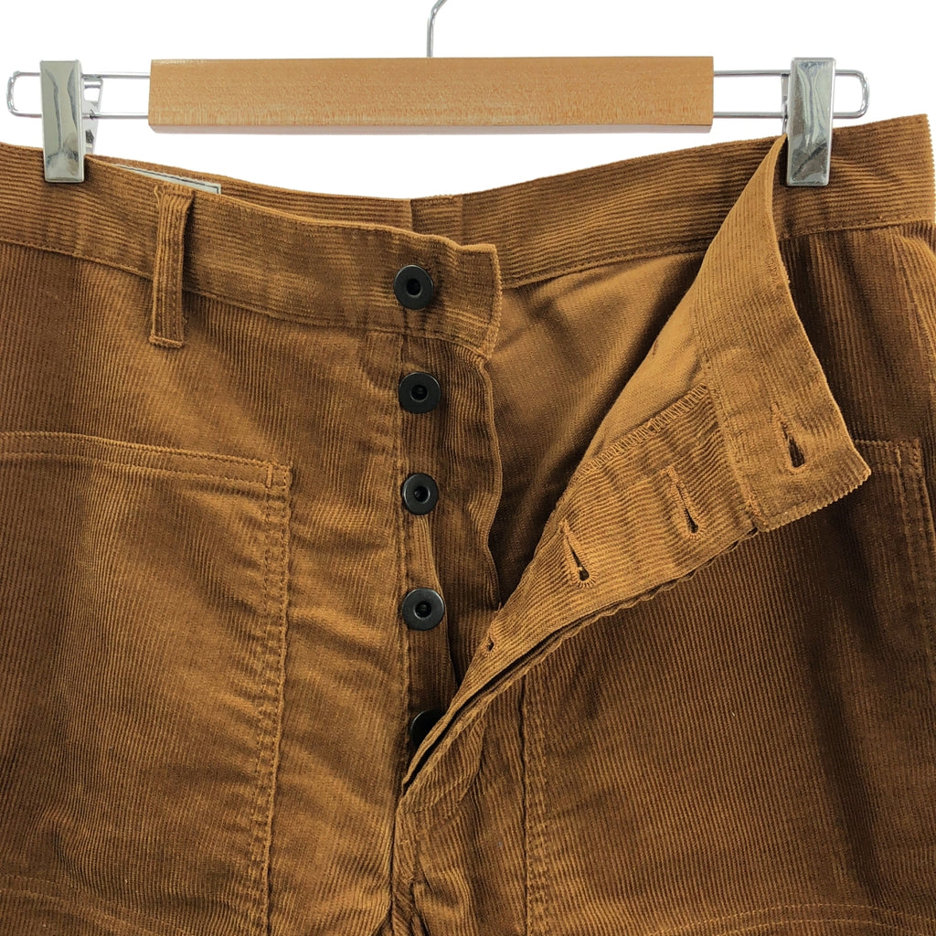 NAOSHIYA CUSTOM FACTORY / ナオシヤカスタムファクトリー | 直し屋ベルベルジン CORDED DOUBLE KNEE PANTS コーデュロイ ダブルニー パンツ | L | メンズ