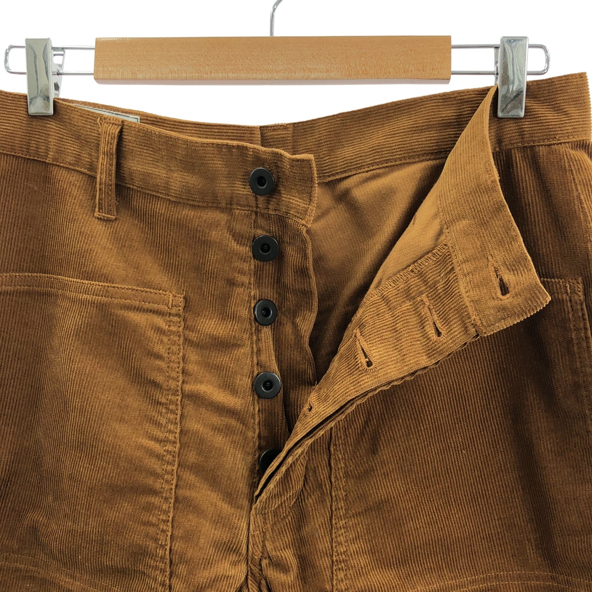 NAOSHIYA CUSTOM FACTORY / ナオシヤカスタムファクトリー | 直し屋ベルベルジン CORDED DOUBLE KNEE PANTS コーデュロイ ダブルニー パンツ | L | メンズ