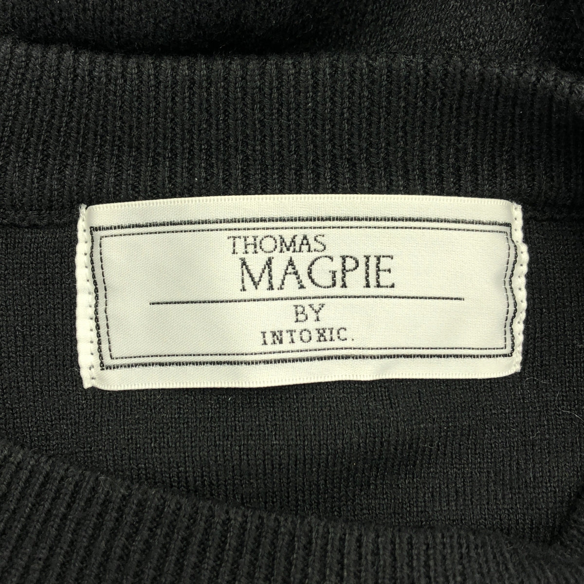 Thomas magpie / 토마스 머그파이 | 로고 크루넥 니트 | 38 | 여성