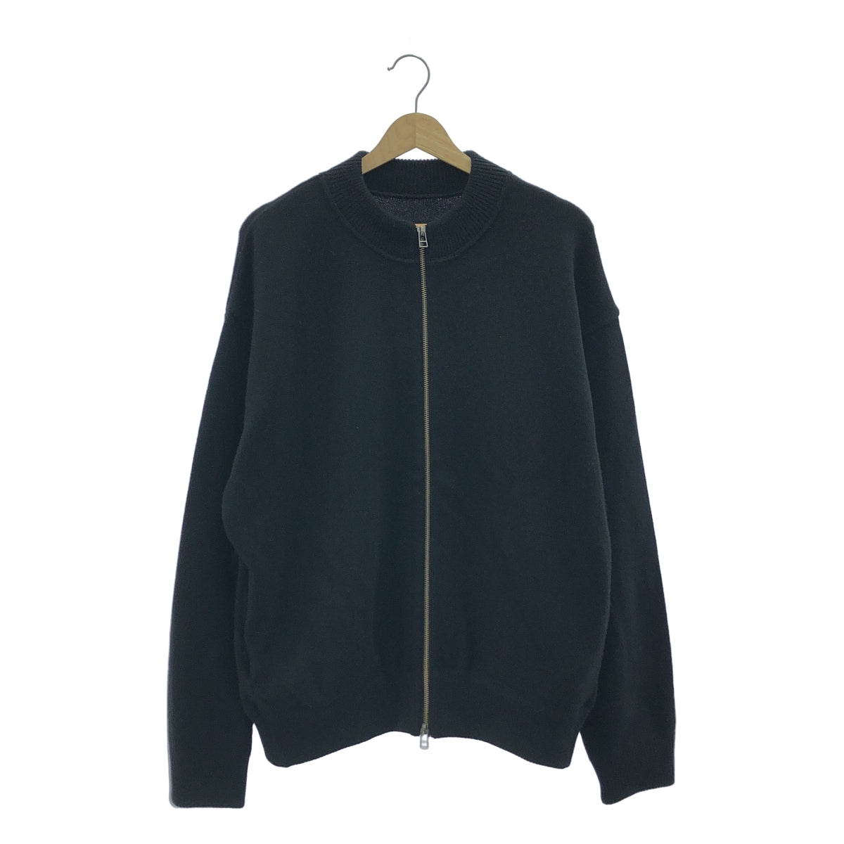 Crepuscule | 羊毛針織拉鍊外套/束腰外套 | 尺寸 2 | 黑色 | 男款