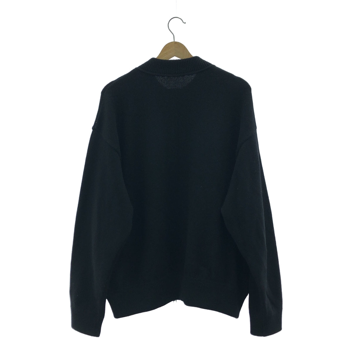 Crepuscule | 羊毛針織拉鍊外套/束腰外套 | 尺寸 2 | 黑色 | 男款