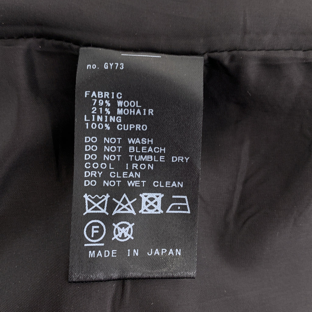 Deuxieme Classe / ドゥーズィエムクラス | Wool Mohair Sleeve Zip Straight Pants ウール モヘア 裾ジップ ストレートパンツ | 36 | レディース