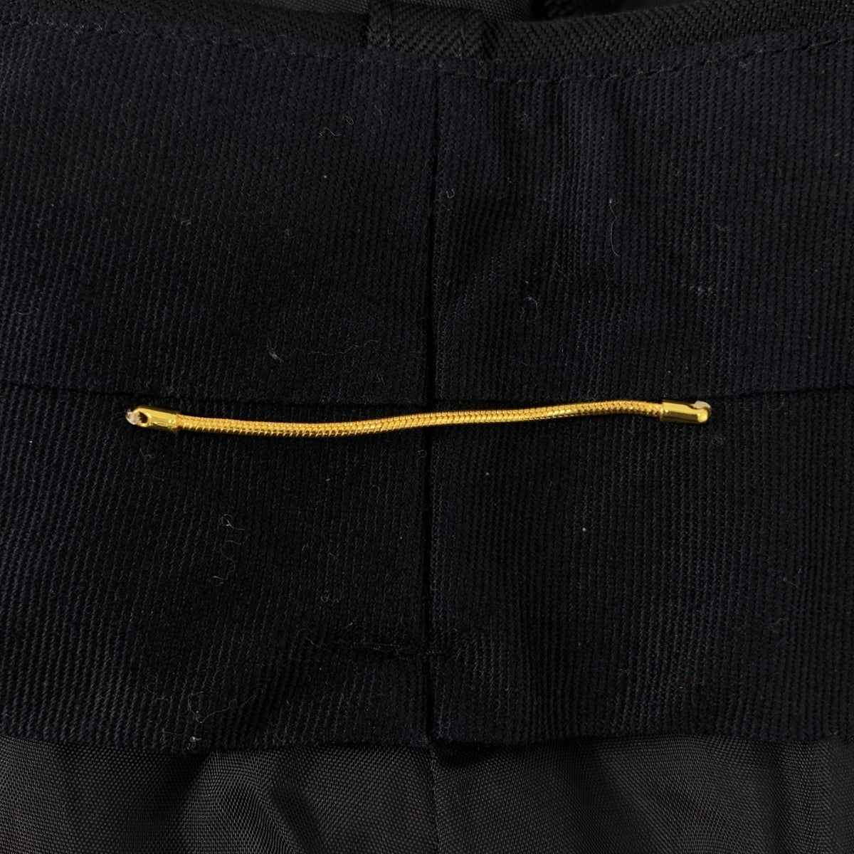 Deuxieme Classe / ドゥーズィエムクラス | Wool Mohair Sleeve Zip Straight Pants ウール モヘア 裾ジップ ストレートパンツ | 36 | ブラック | レディース