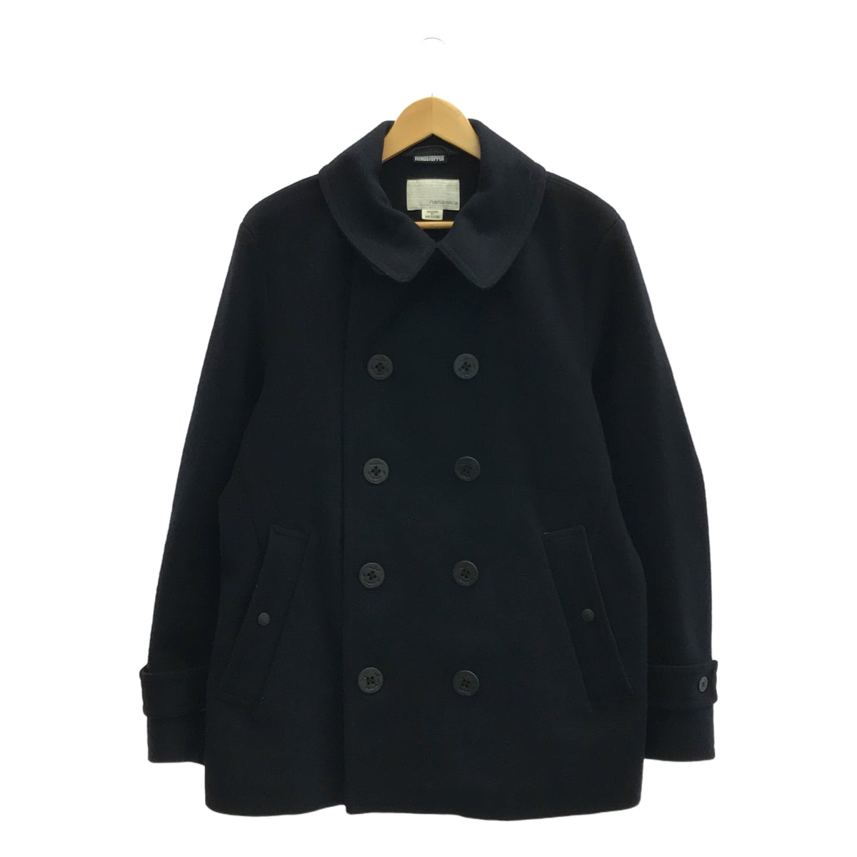 nanamica / ナナミカ | WINDSTOPPER / ウインドストッパー  PEA COAT / ウール Pコート | M | メンズ