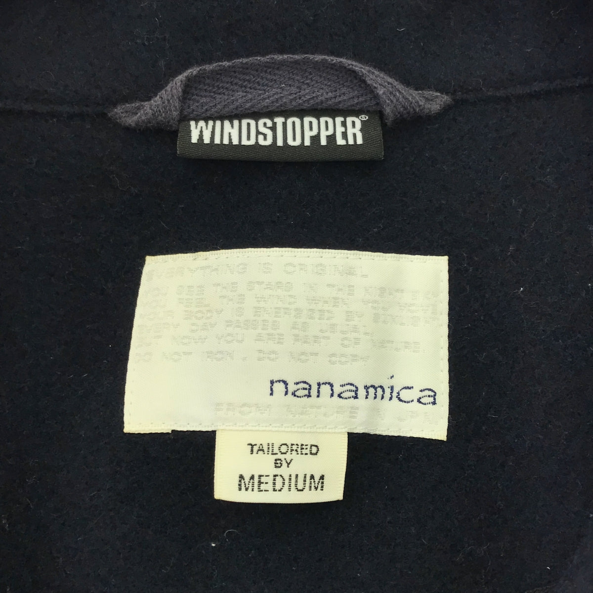 nanamica / ナナミカ | WINDSTOPPER / ウインドストッパー  PEA COAT / ウール Pコート | M | メンズ