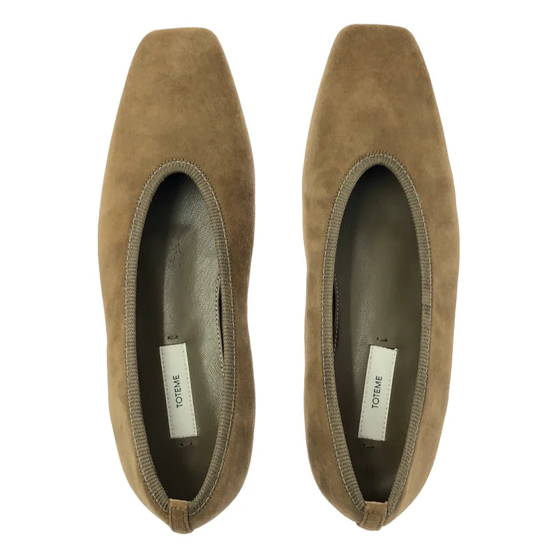 TOTEME / Toteme | 麂皮平底芭蕾舞鞋 | 37 | 女款