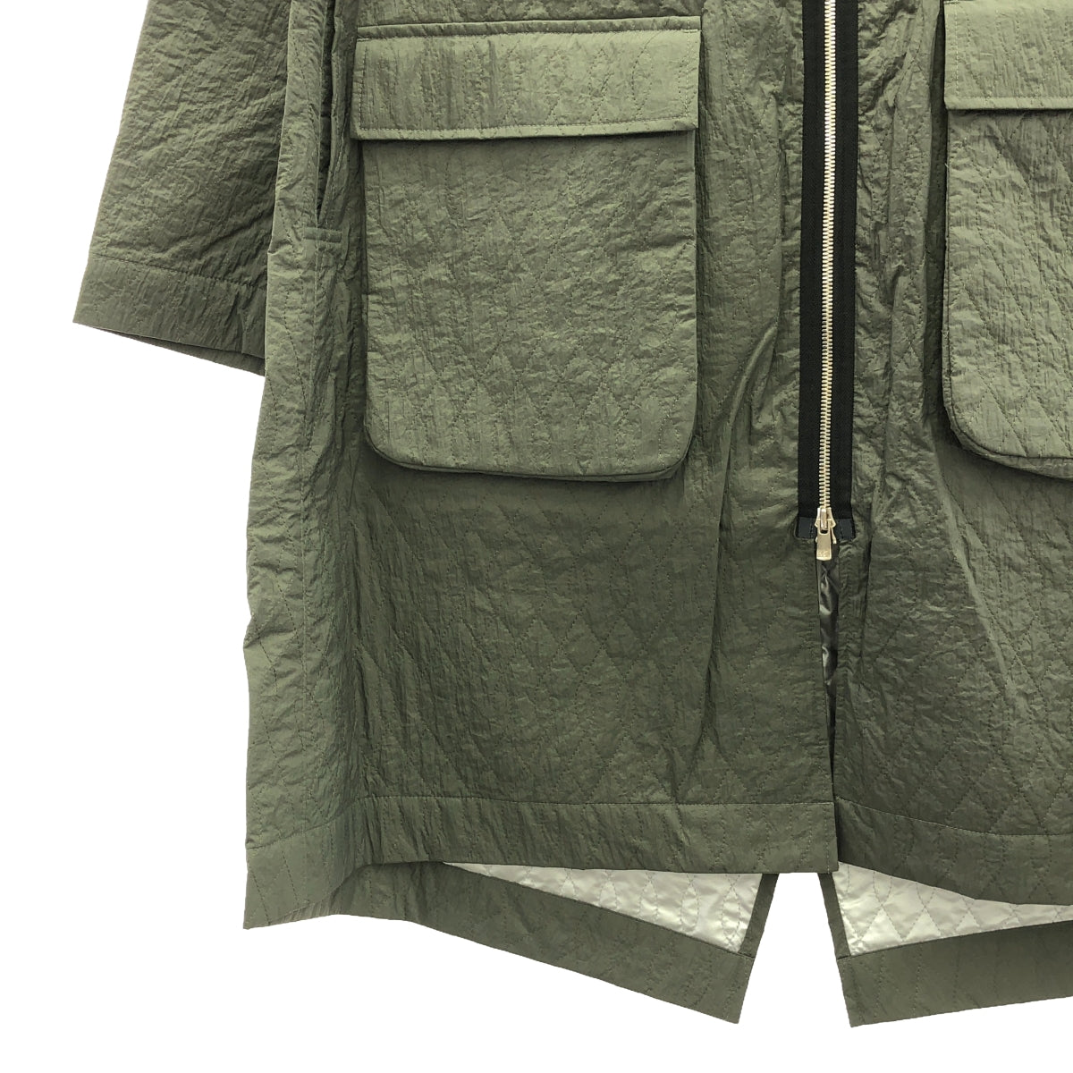 [New] prasthana / Prasthana | quilting field coat | S | Khaki | Men's