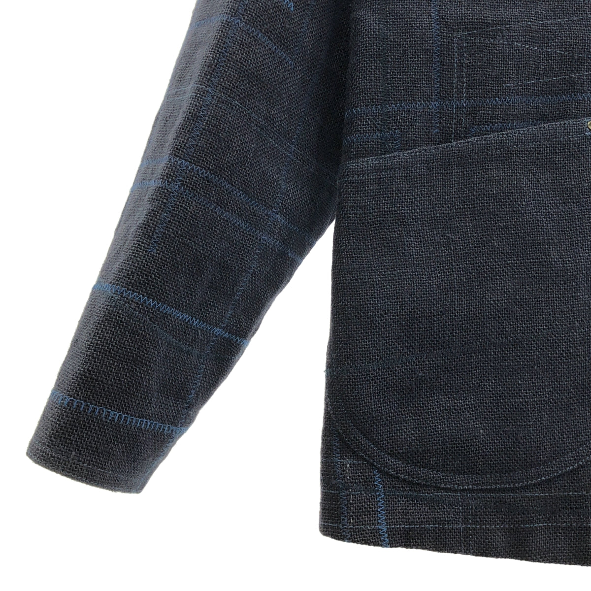 JUNYAWATANABE COMMEdesGARCONS MAN / 준야와타나베만 | 2016SS | 엘보 패치 로고 버튼 싱글 브레스트 재킷 | S | 남성