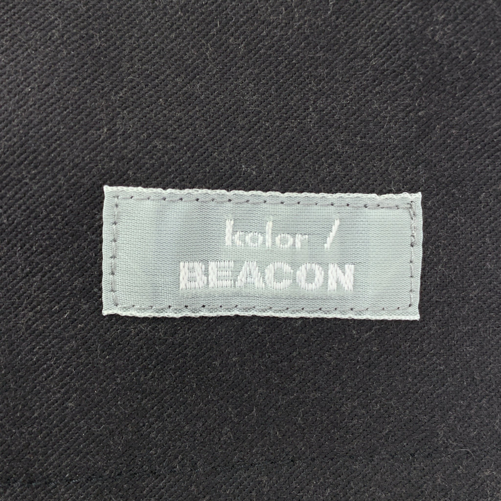 kolor BEACON | 羊毛法蘭絨褶皺錐形褲 | S碼 | 灰色 | 男款