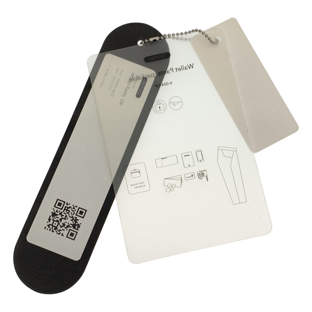 TEATORA / テアトラ | Silver and Gold 別注 WALLET PANTS PACKABLE パッカブル ウォレットパンツ | 4 | ベージュ | メンズ