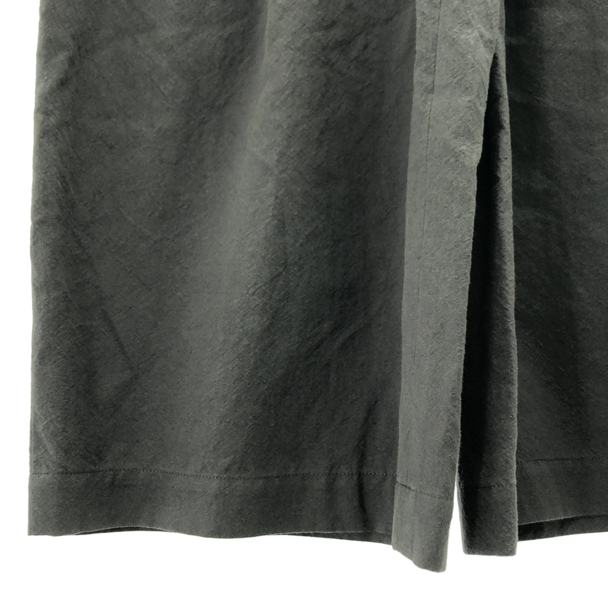 mina perhonen / 미나펠호넨 | kivi / 코튼 린넨 2 택 와이드 슬랙스 팬츠 | 36 | 여성