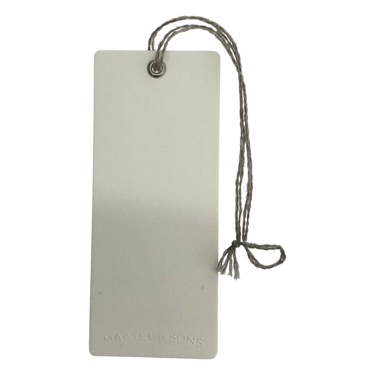 【美品】  MAATEE&SONS / マーティー&サンズ | NOT A PLAIN SHIRTS リネン シルク 二重織 シャツ | 2 | エクリュ | メンズ